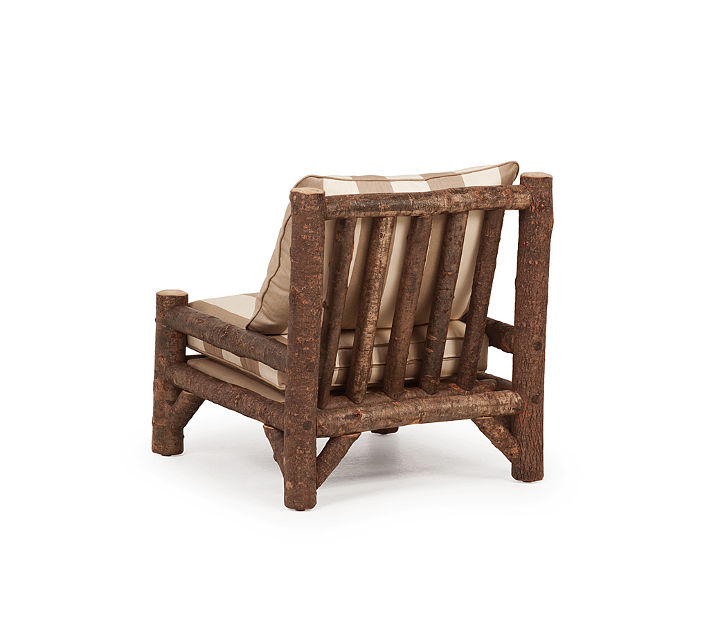 Wyatt Armless Lounge Chair 1252-I Natural finish La Lune Collection rustic furniture