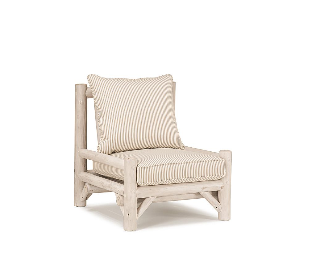 Wyatt Armless Lounge Chair 1252-U Bone finish La Lune Collection rustic furniture