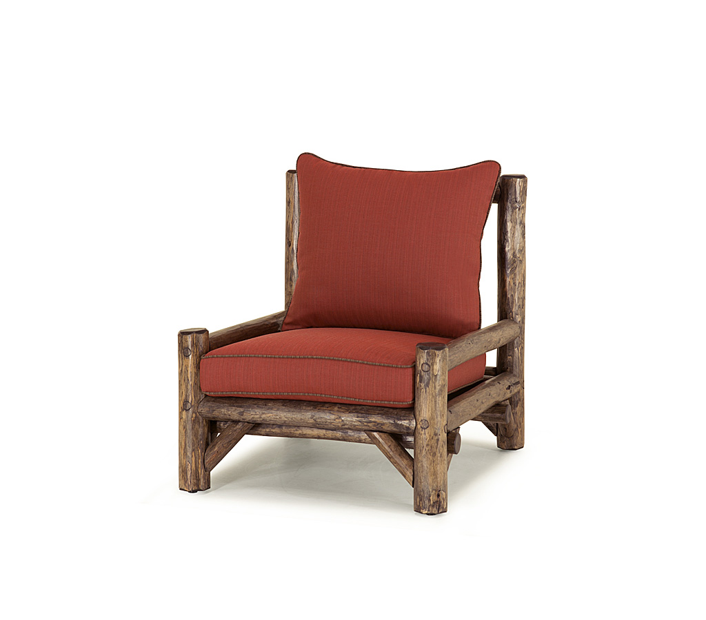 Wyatt Armless Lounge Chair 1252-U Kahlua finish La Lune Collection rustic furniture