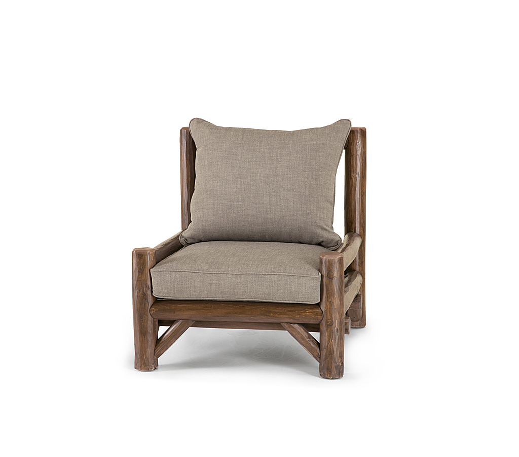 Wyatt Armless Lounge Chair 1252-U Kahlua finish La Lune Collection rustic furniture