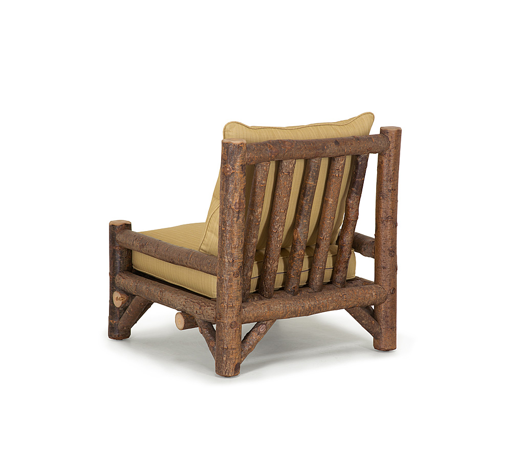Wyatt Armless Lounge Chair 1252-U Natural finish La Lune Collection rustic furniture