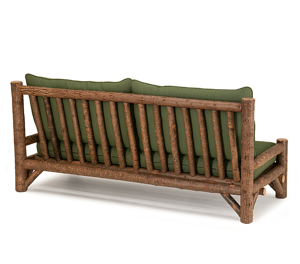 Wyatt Armless Medium Sofa 1630-U Natural finish La Lune Collection rustic furniture