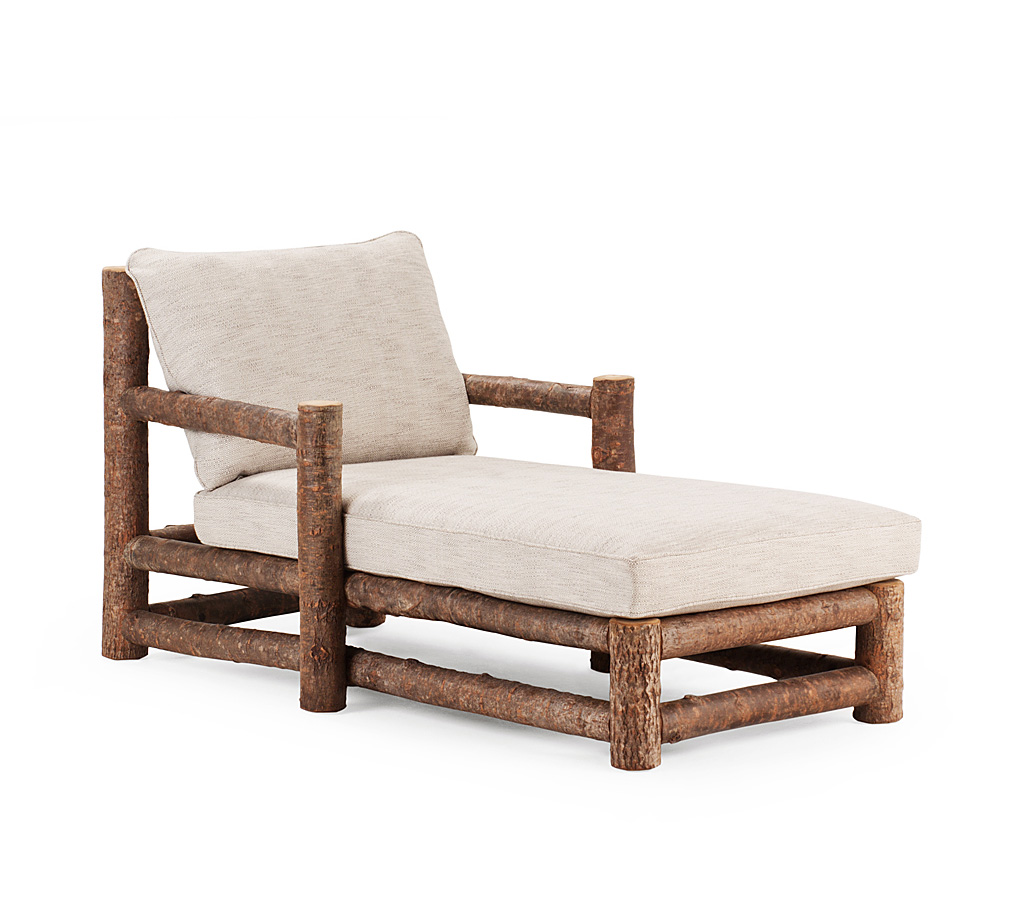 Wyatt Chaise 1250-I Natural finish La Lune Collection rustic furniture