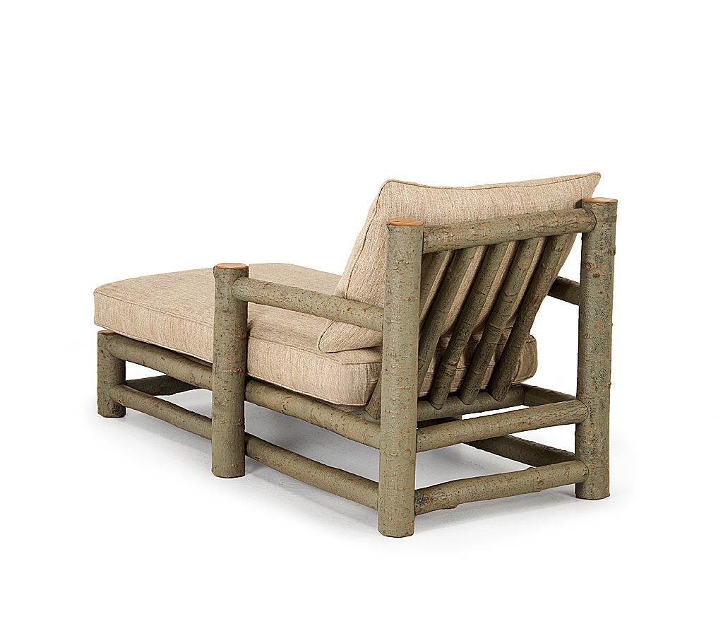 Wyatt Chaise 1250-I Sage finish La Lune Collection rustic furniture