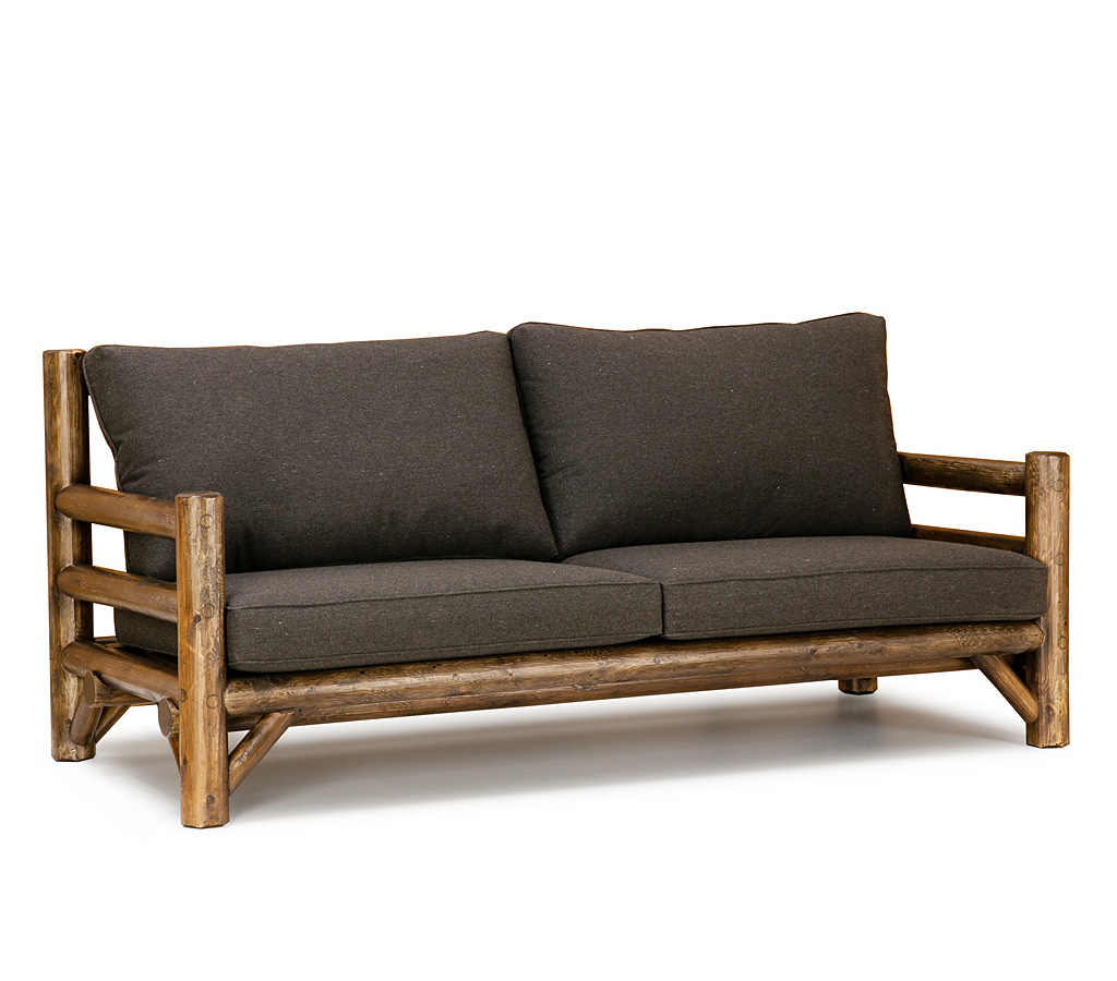 Wyatt Medium Sofa 1246-O Coffee of Cedar finish La Lune Collection rustic furniture