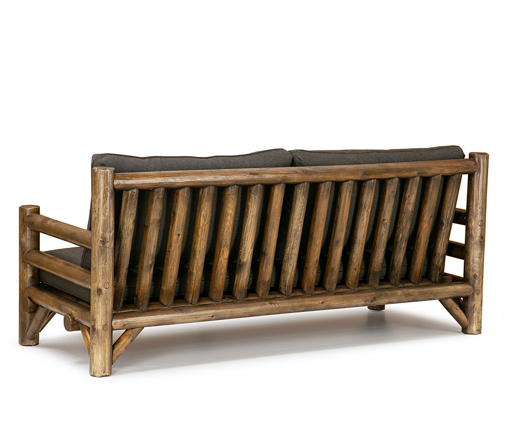 Wyatt Medium Sofa 1246-O Coffee of Cedar finish La Lune Collection rustic furniture