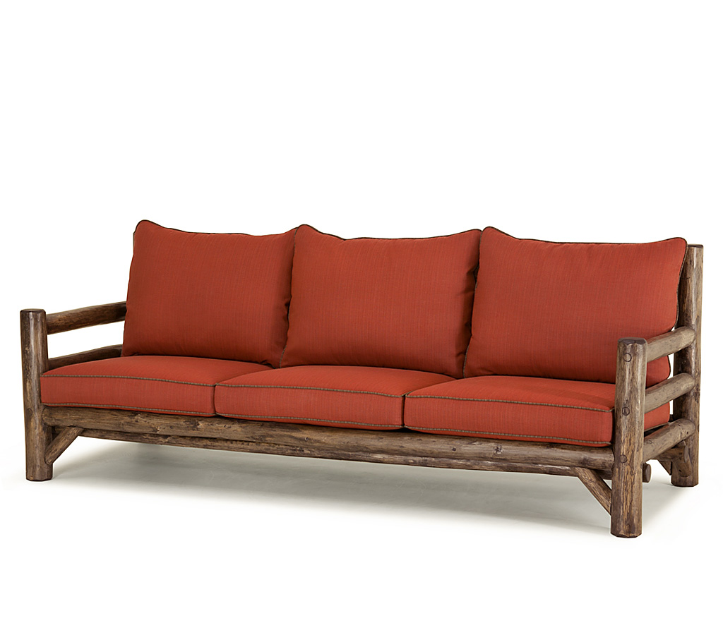 Wyatt Sofa 1247-U Kahlua finish La Lune Collection rustic furniture