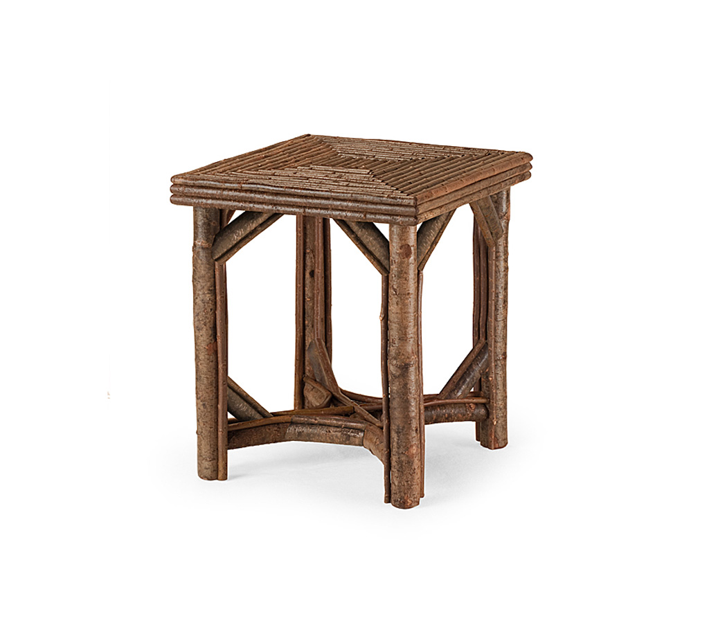 Taylan Side Table 3224-I Natural finish La Lune Collection rustic furniture