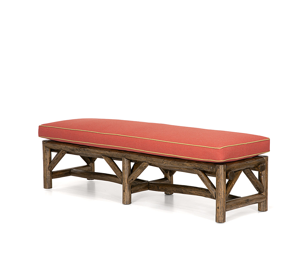 Cooper Bench 1532-U Kahlua finish La Lune Collection rustic furniture