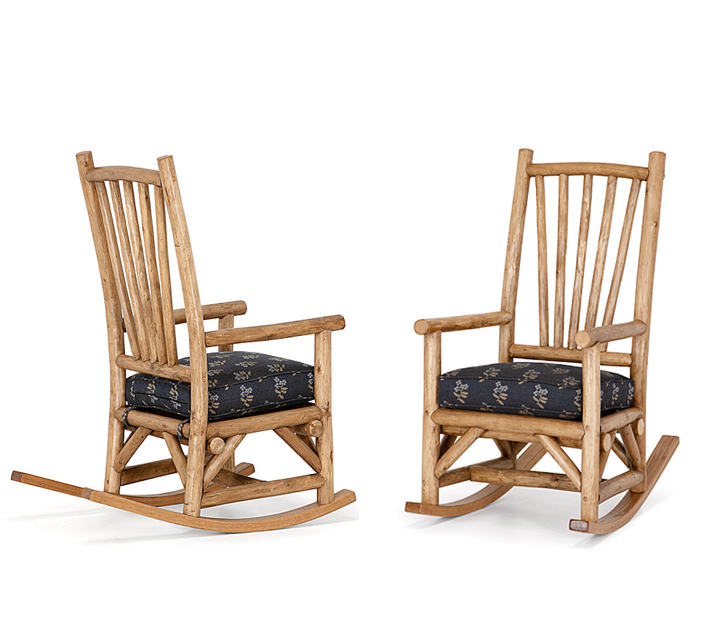 Jen Rocking Chair 1190-U Pecan finish La Lune Collection rustic furniture