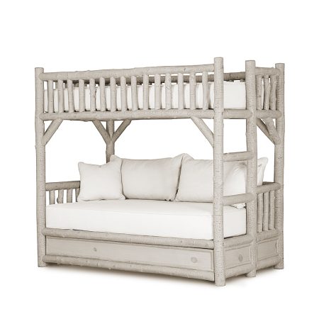 Silas Bunk Bed with Trundle 4259R La Lune Collection rustic furniture