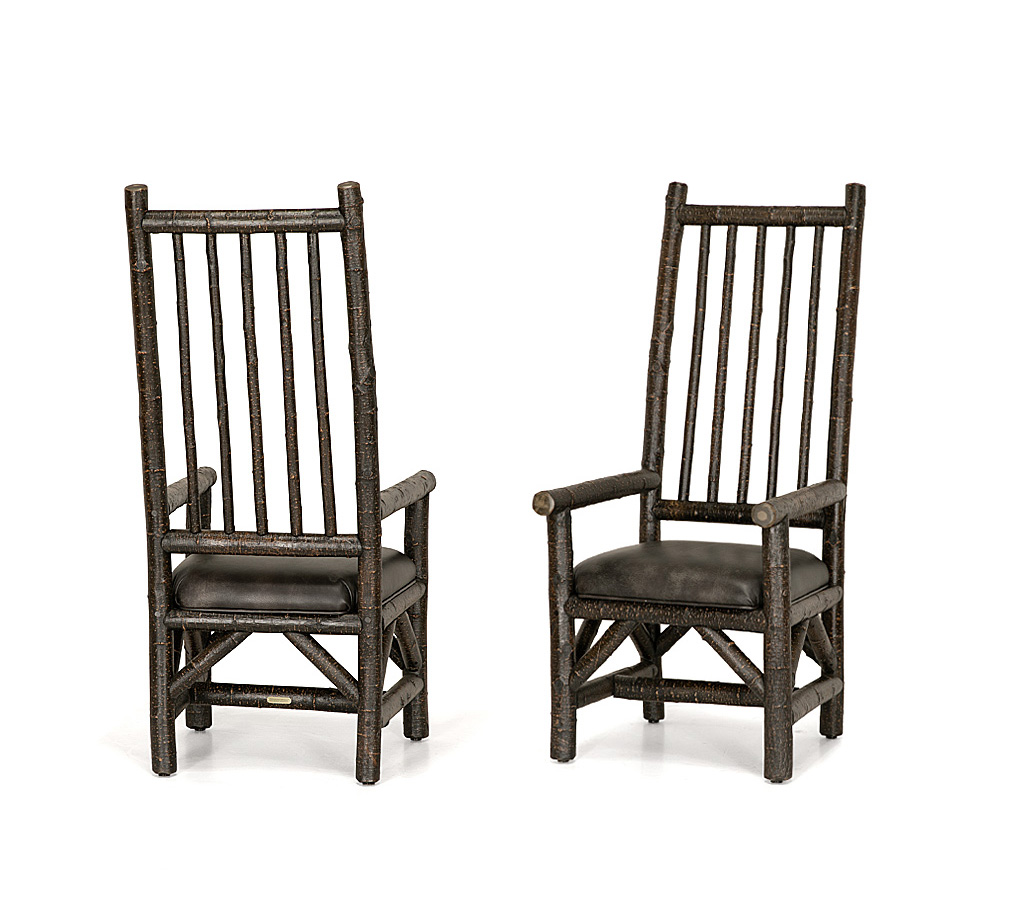 Aria Armchair 1214-I Ebony finish La Lune Collection rustic furniture